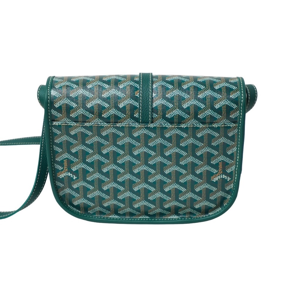 Goyard shoulder bag green Belvedere